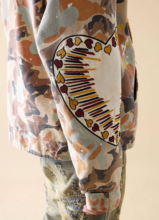 EVILKNIGHT(EK) Splash Ink Custom Camouflage Jacket