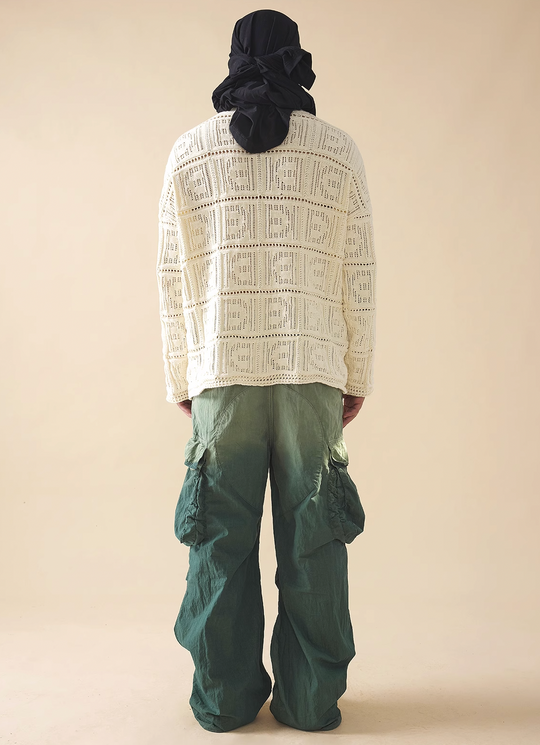 EVILKNIGHT(EK) Hanging Dye Washed Gradient Work Pants