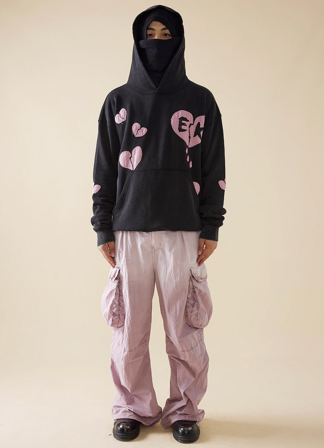 EVILKNIGHT(EK) Hanging Dye Washed Gradient Work Pants