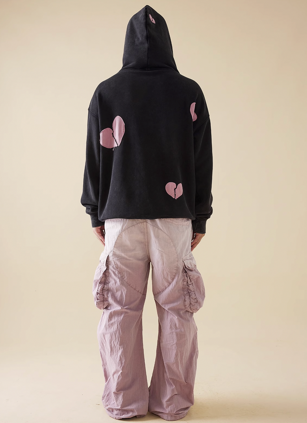 EVILKNIGHT(EK) Hanging Dye Washed Gradient Work Pants