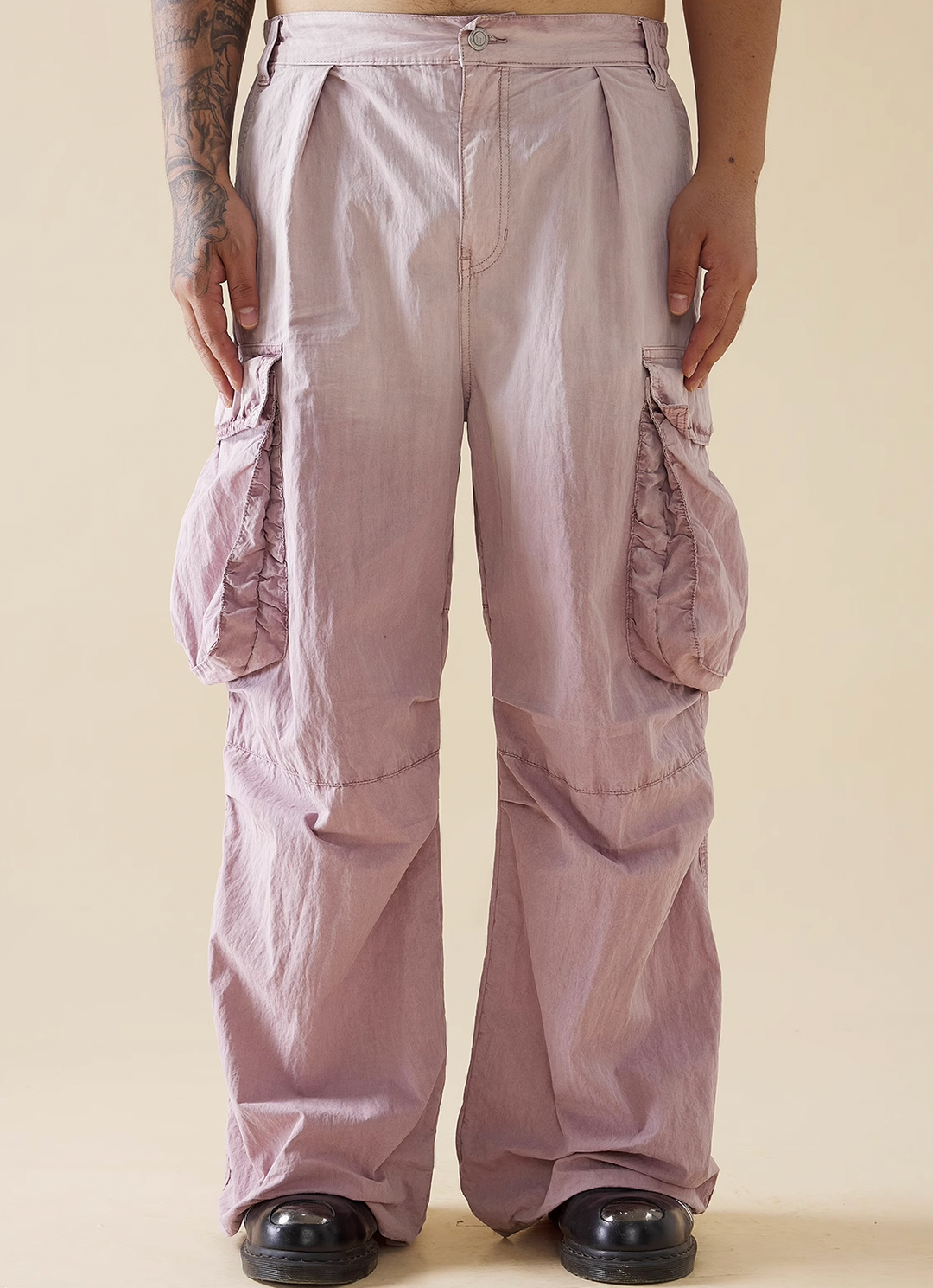 EVILKNIGHT(EK) Hanging Dye Washed Gradient Work Pants