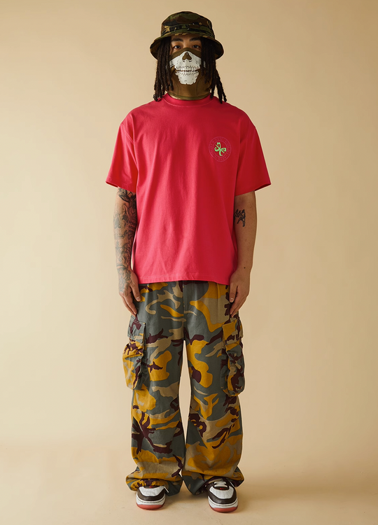EVILKNIGHT(EK) Camouflage Side Large Pocket Pants