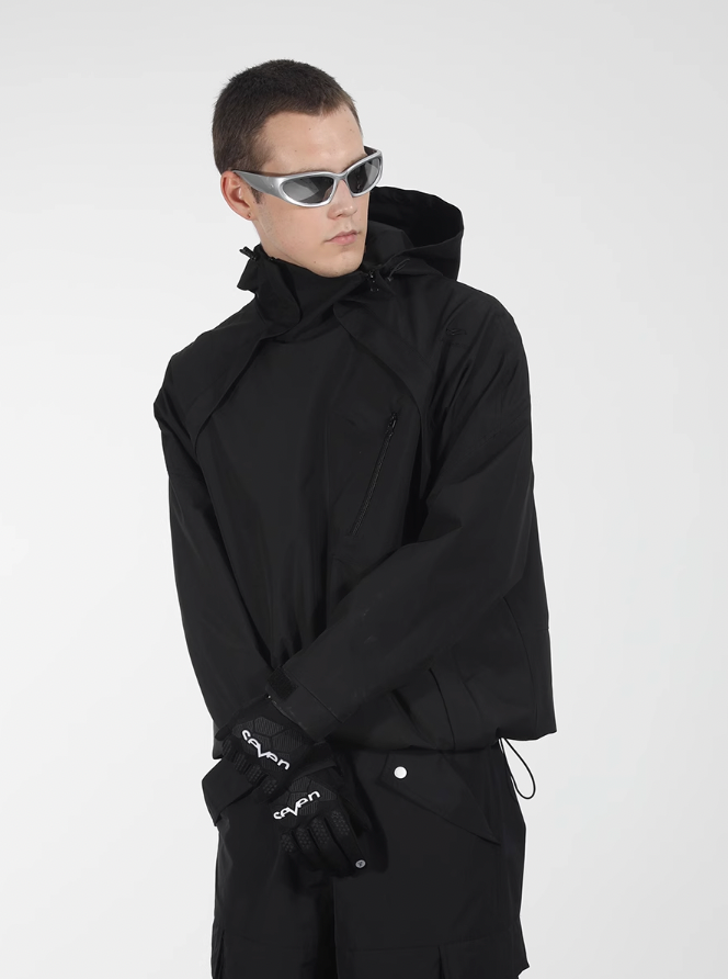 Harsh and Cruel Outdoor Hidden Zipper Rushing Jacket