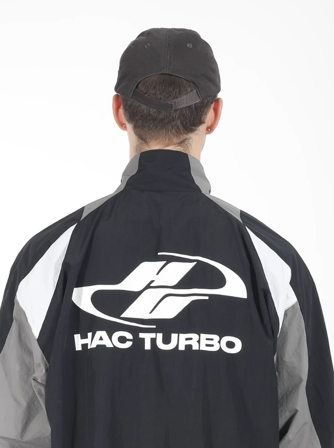 Harsh and Cruel Colorblocking Sports Leisure Racing Jacket