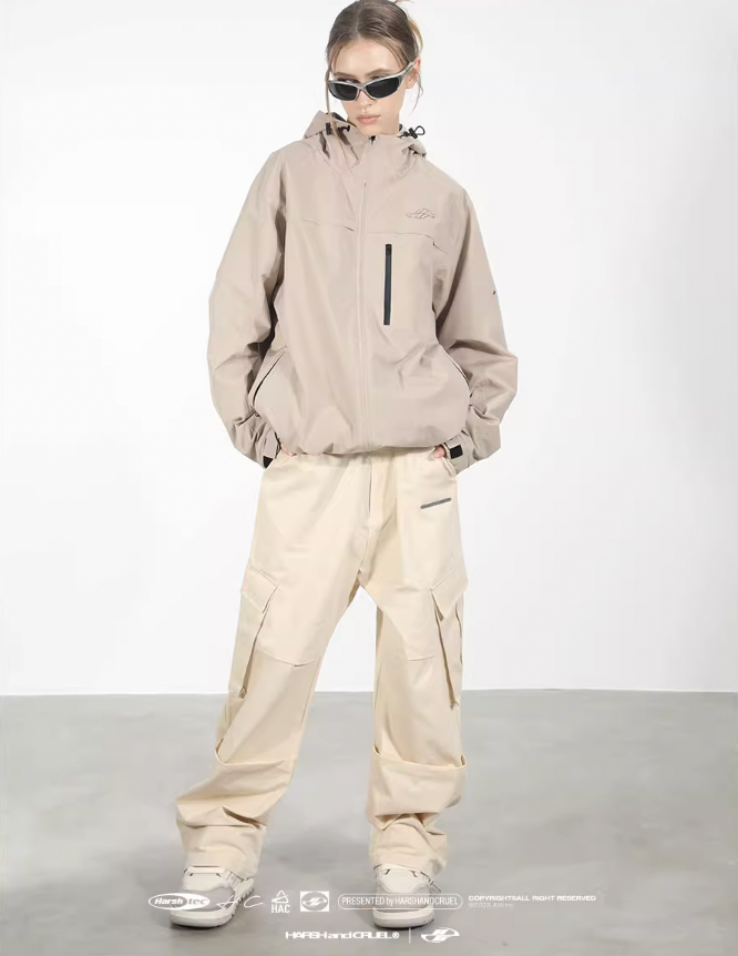 Harsh and Cruel Sports Logo Hooded Jacket