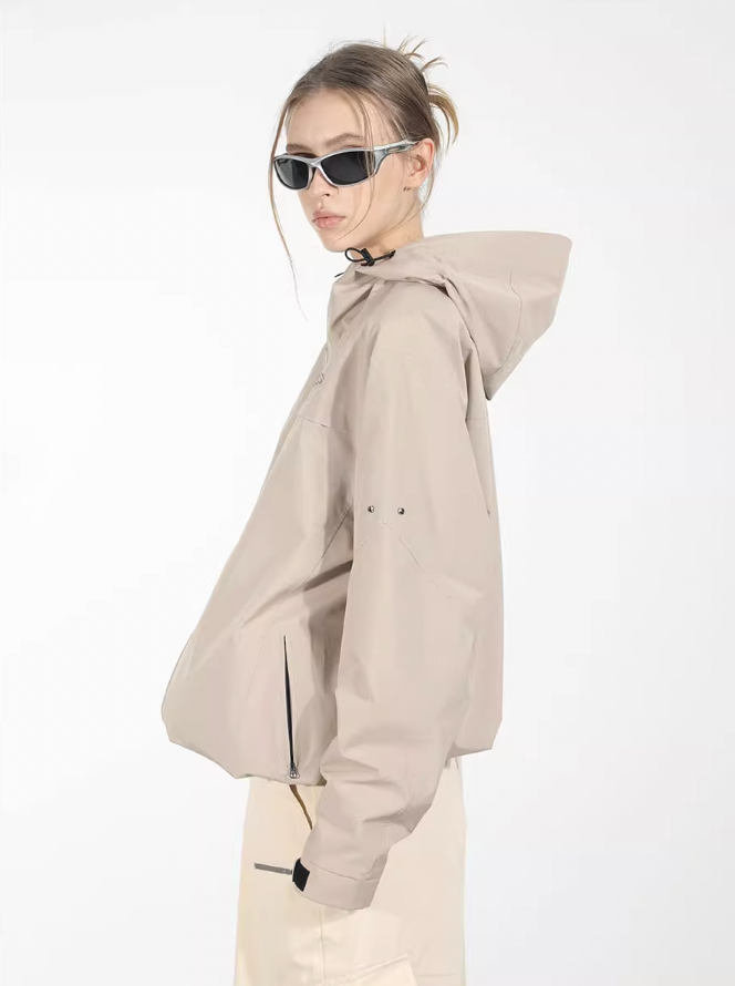 Harsh and Cruel Sports Logo Hooded Jacket