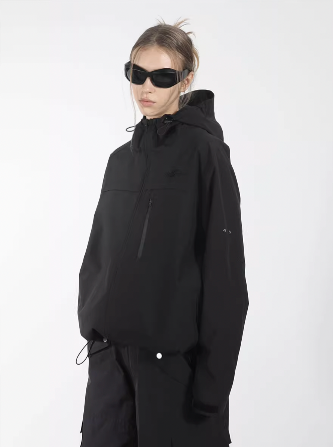 Harsh and Cruel Sports Logo Hooded Jacket