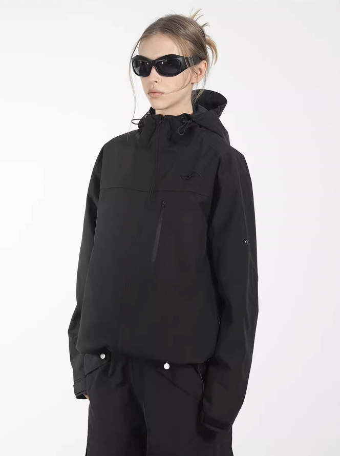 Harsh and Cruel Sports Logo Hooded Jacket