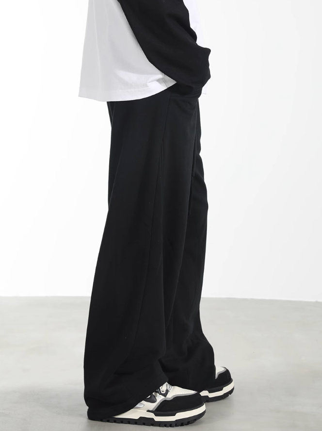 Harsh and Cruel Drawstring Strap Sweater Pants