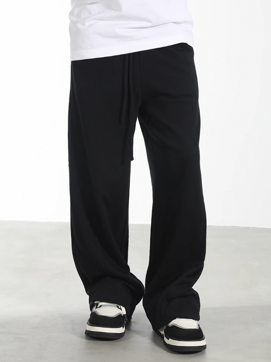 Harsh and Cruel Drawstring Strap Sweater Pants