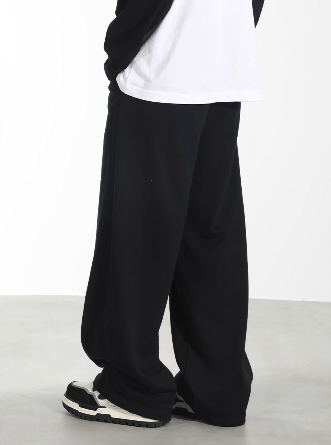 Harsh and Cruel Drawstring Strap Sweater Pants