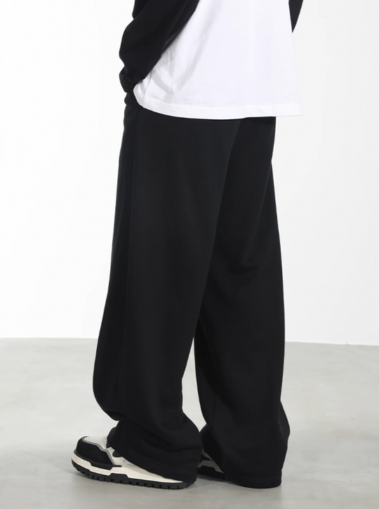 Harsh and Cruel Drawstring Strap Sweater Pants