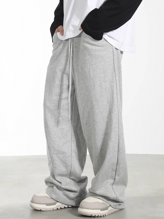 Harsh and Cruel Drawstring Strap Sweater Pants