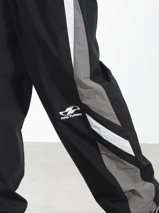 Harsh and Cruel Colorblocking Racer Adjustable Trousers