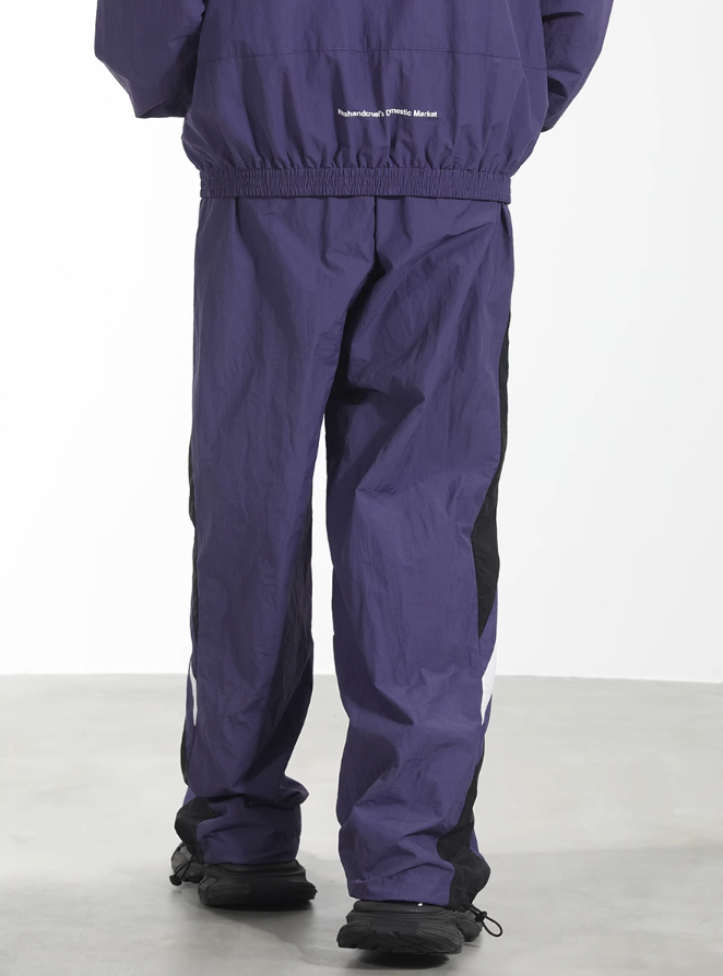 Harsh and Cruel Colorblocking Racer Adjustable Trousers