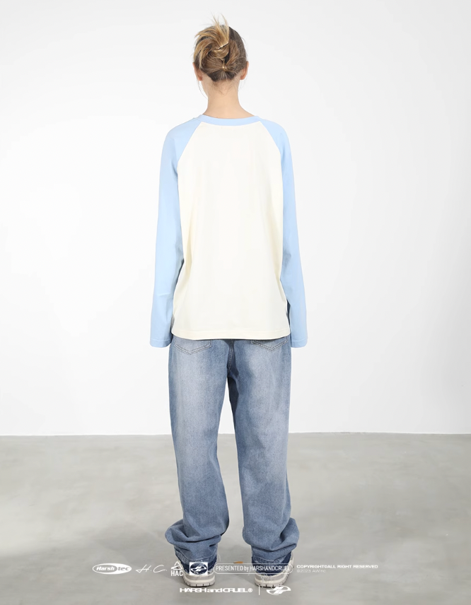 Harsh and Cruel Chain Washed Destruction Denim Pants