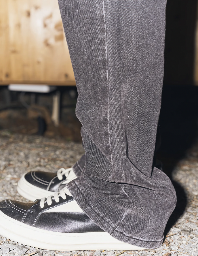 Harsh and Cruel Retro Washed Straight Denim Pants