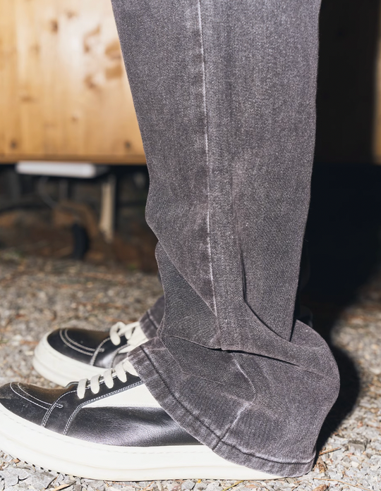 Harsh and Cruel Retro Washed Straight Denim Pants