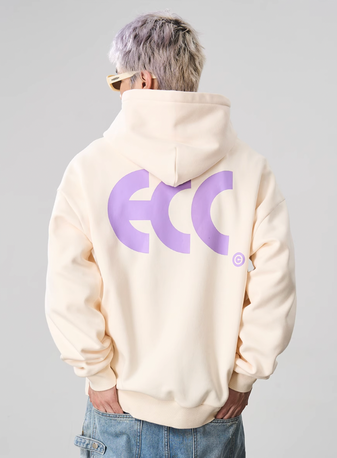 Harsh and Cruel Gradient Logo Print Hoodie