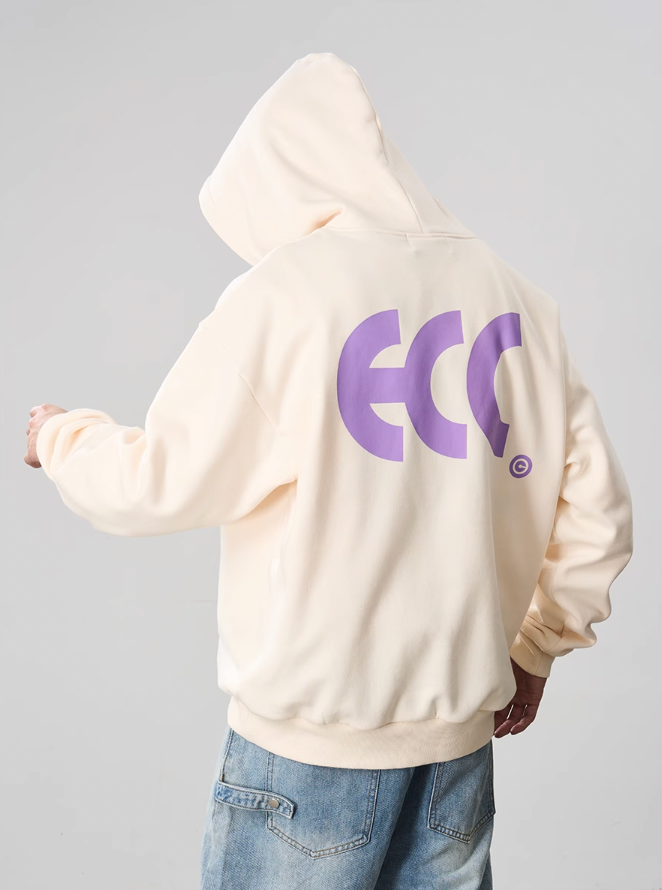 Harsh and Cruel Gradient Logo Print Hoodie