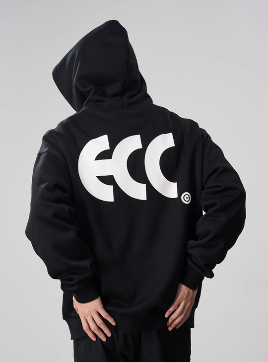 Harsh and Cruel Gradient Logo Print Hoodie