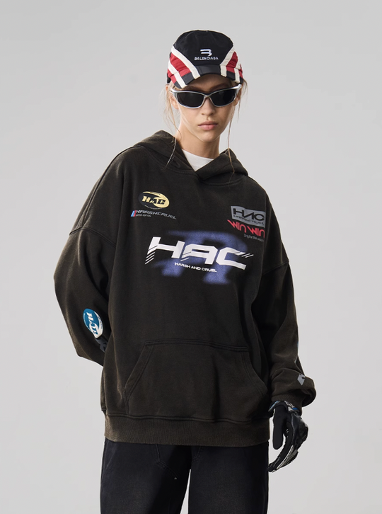 Harsh and Cruel Racing Logo Phantom Hoodie