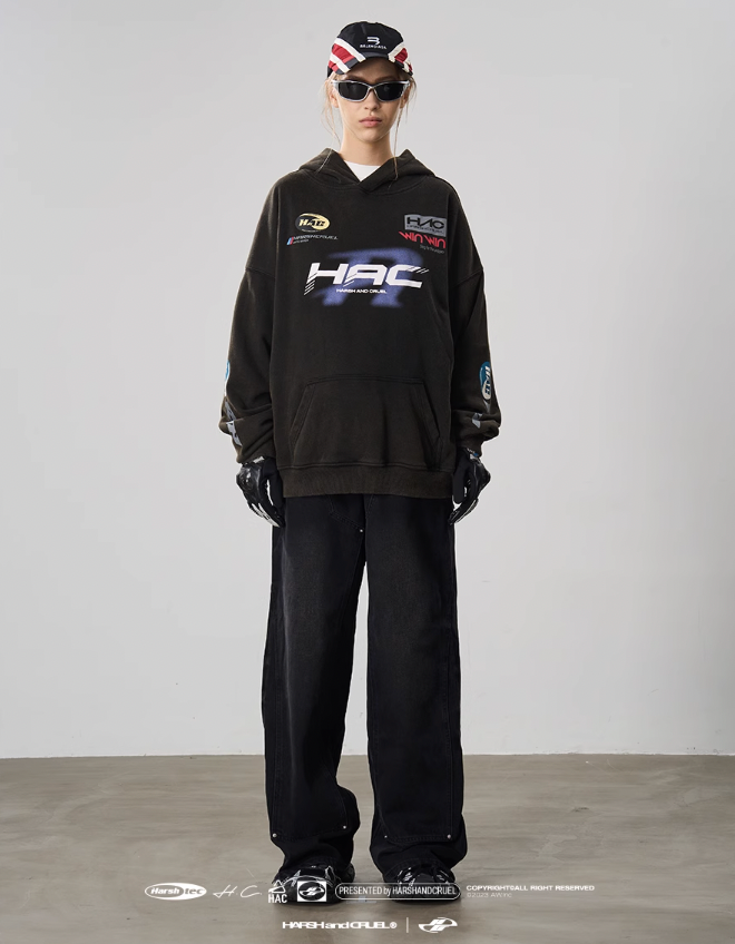 Harsh and Cruel Racing Logo Phantom Hoodie