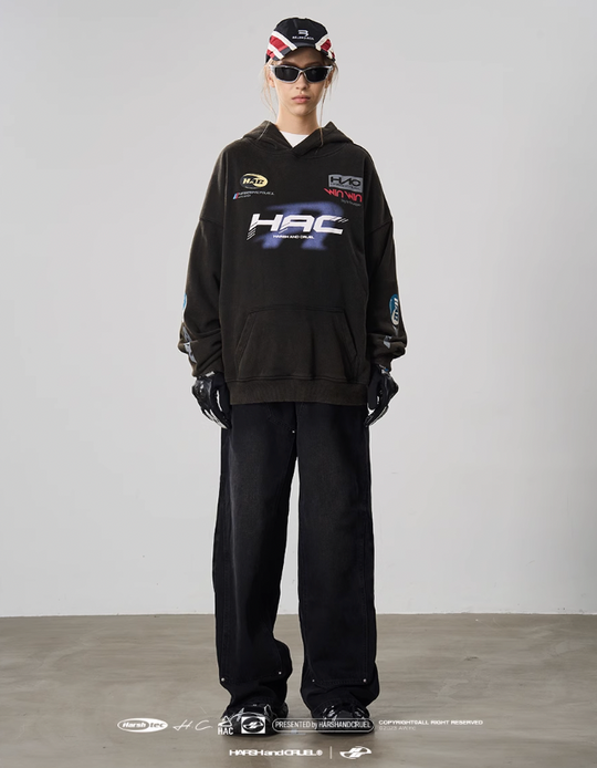 Harsh and Cruel Racing Logo Phantom Hoodie