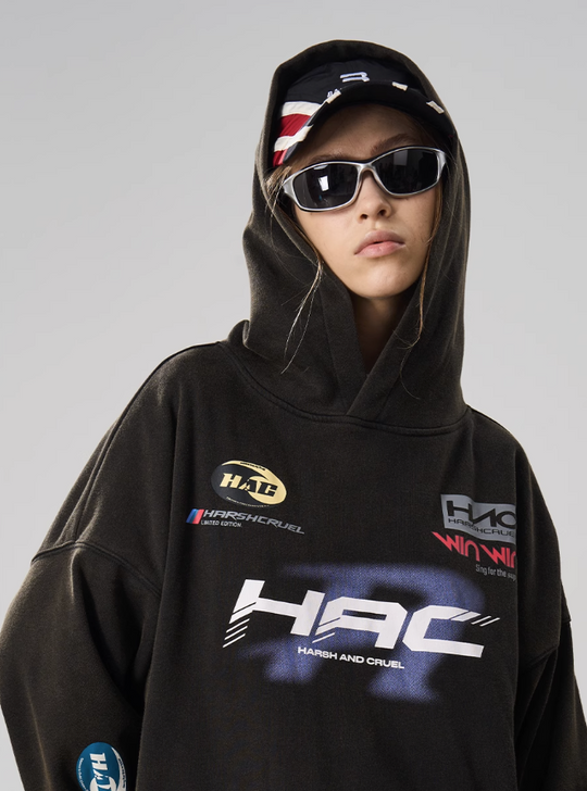 Harsh and Cruel Racing Logo Phantom Hoodie