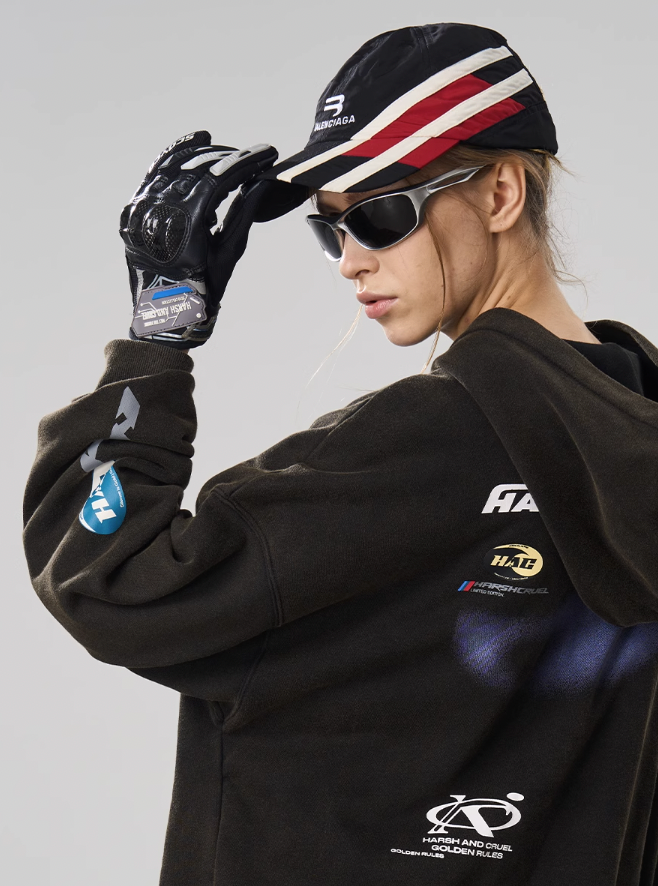 Harsh and Cruel Racing Logo Phantom Hoodie