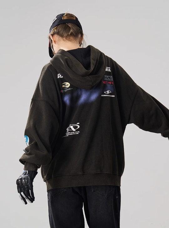 Harsh and Cruel Racing Logo Phantom Hoodie