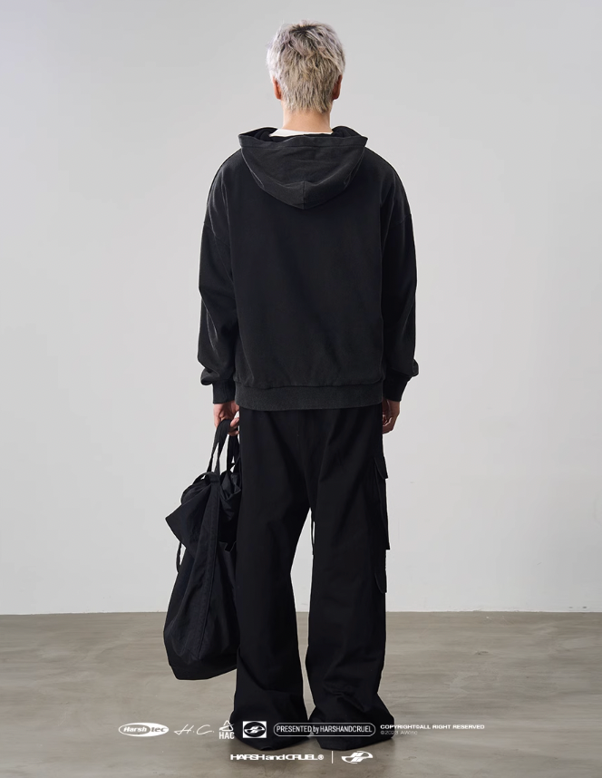 Harsh and Cruel Summer Finale Poetry Graffiti Typography Print Hoodie