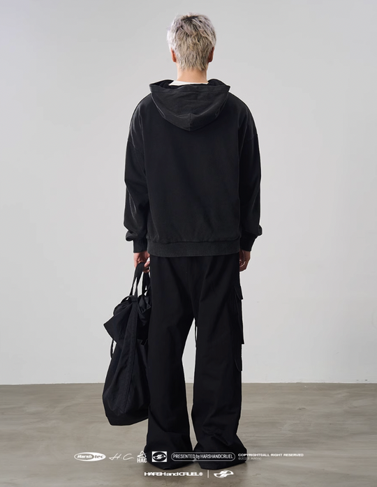 Harsh and Cruel Summer Finale Poetry Graffiti Typography Print Hoodie