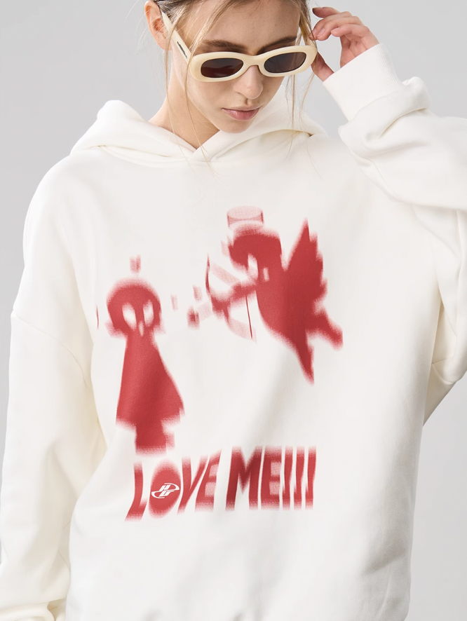 Harsh and Cruel Angel Imp Phantom Graffiti Hoodie