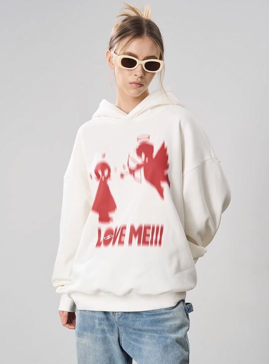 Harsh and Cruel Angel Imp Phantom Graffiti Hoodie