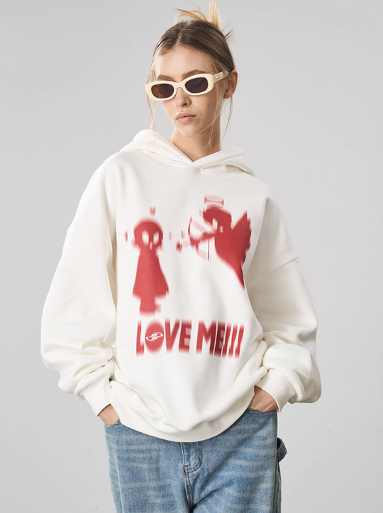 Harsh and Cruel Angel Imp Phantom Graffiti Hoodie