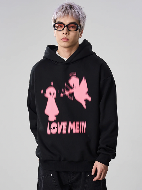 Harsh and Cruel Angel Imp Phantom Graffiti Hoodie