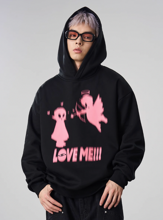 Harsh and Cruel Angel Imp Phantom Graffiti Hoodie