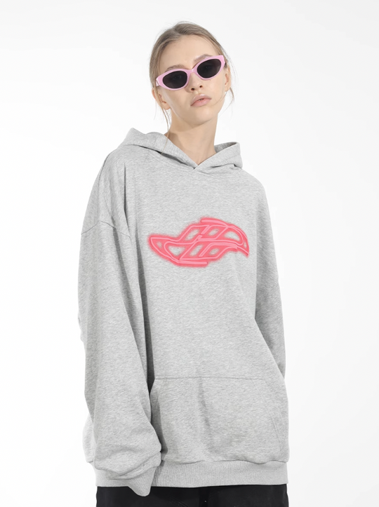 Harsh and Cruel Neon Super Runner Foam Gradient Hoodie