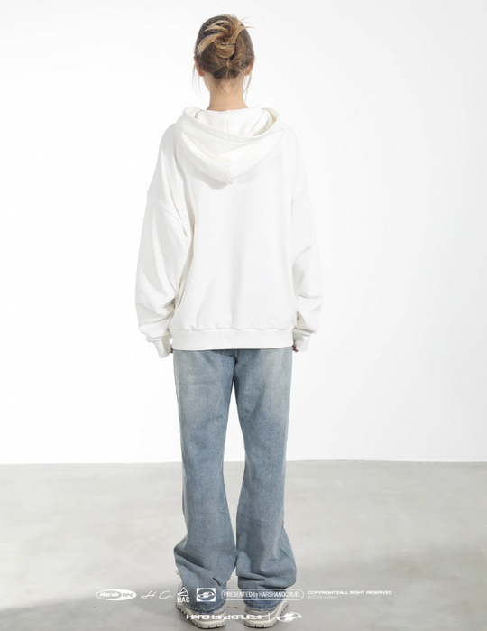 Harsh and Cruel Inkjet Gradient Print Hoodie