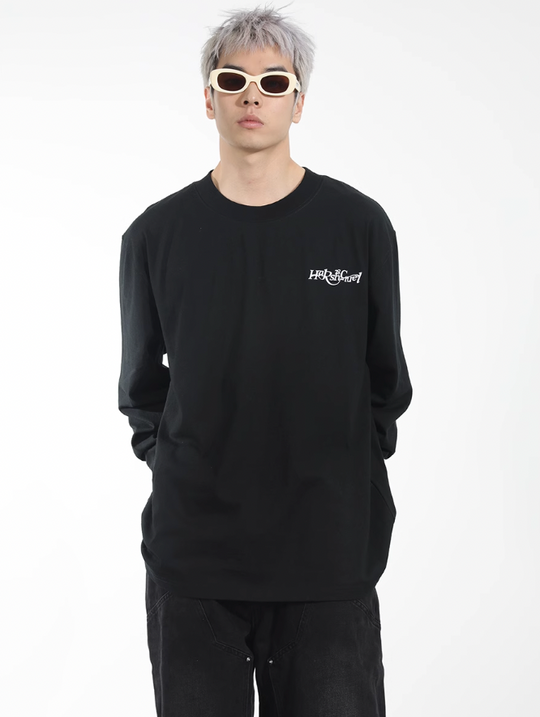 Harsh and Cruel 3D Logo Long Sleeve Tee