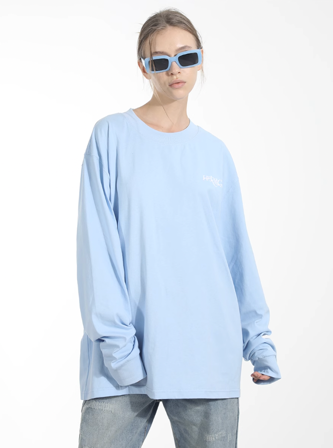 Harsh and Cruel 3D Logo Long Sleeve Tee