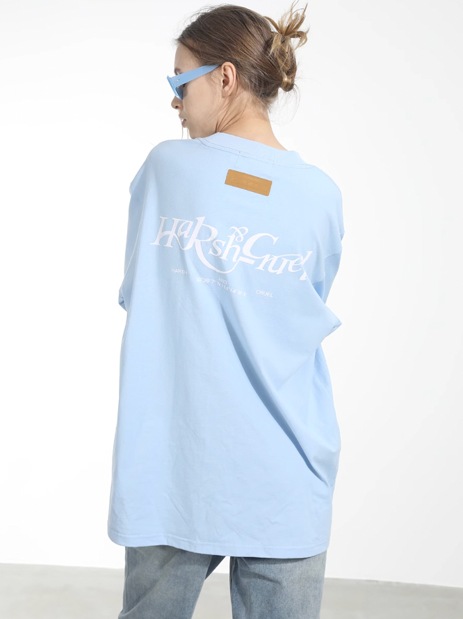 Harsh and Cruel 3D Logo Long Sleeve Tee