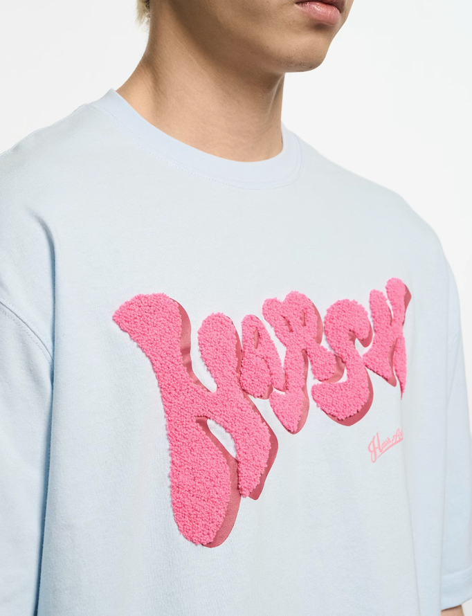Harsh and Cruel Bubble Embroidered Logo Tee