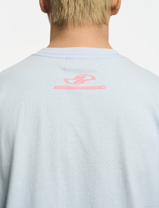 Harsh and Cruel Bubble Embroidered Logo Tee