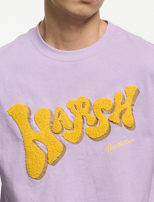 Harsh and Cruel Bubble Embroidered Logo Tee