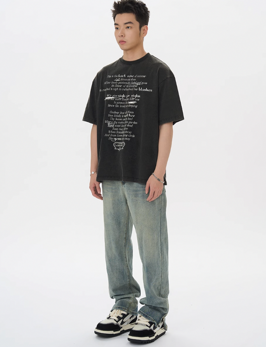 Harsh and Cruel Last Rose Of Summer Printed Tee