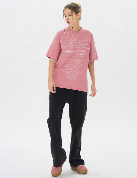 Harsh and Cruel Last Rose Of Summer Printed Tee
