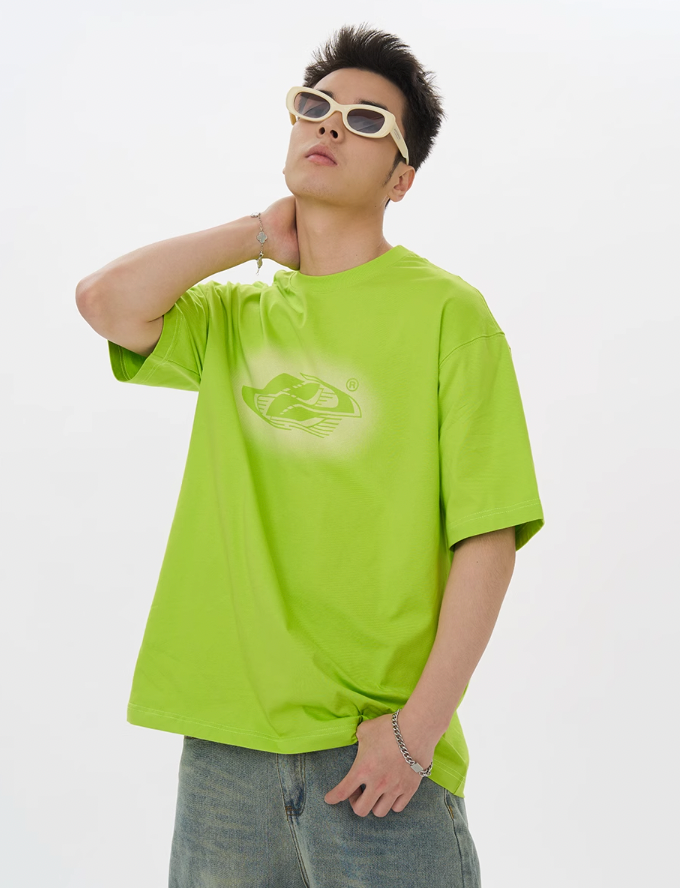 Harsh and Cruel Stencil Graffiti Logo Tee