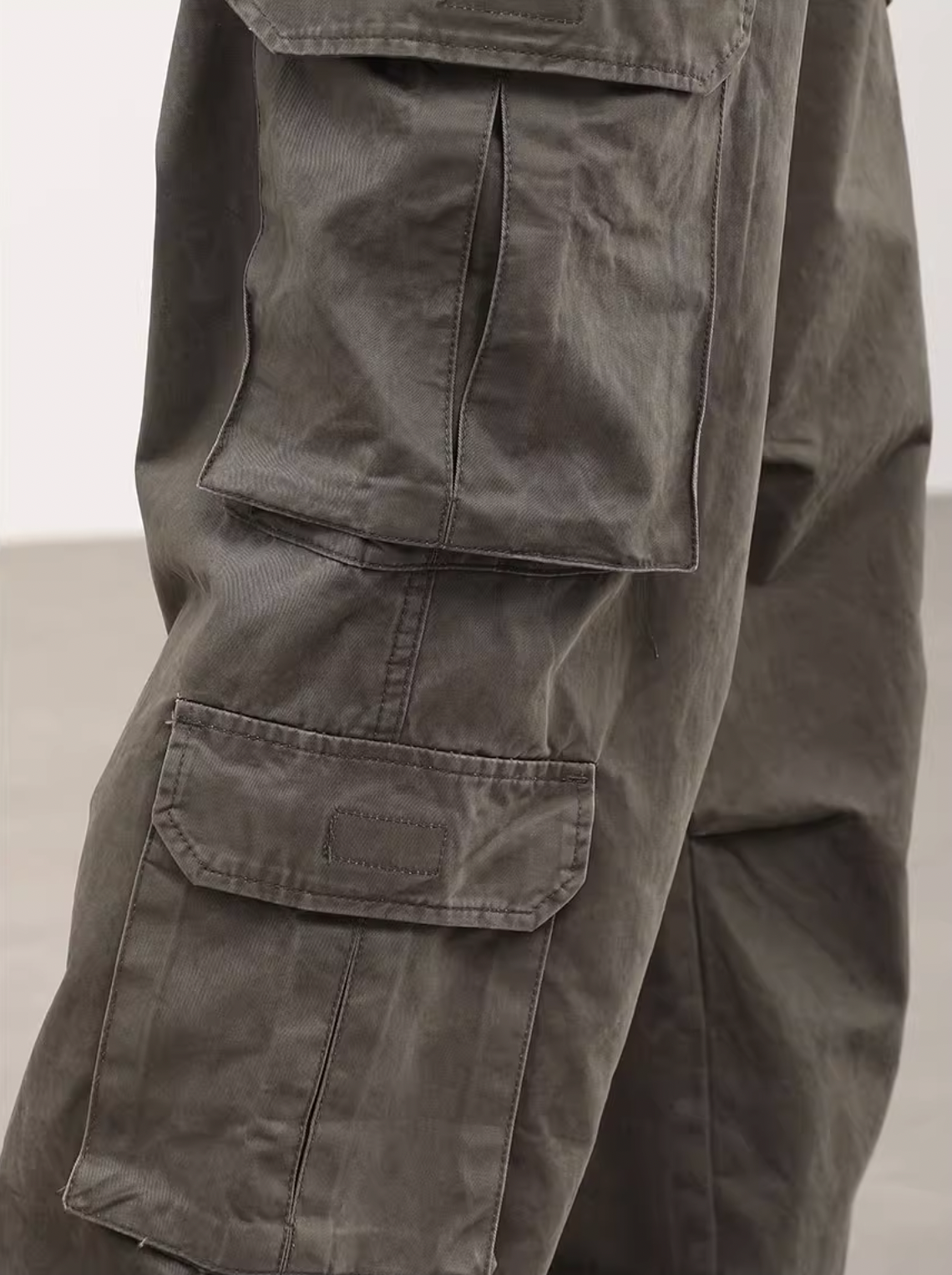 F3F Select Washed & Aged 3D Multi Pocket Work Pants